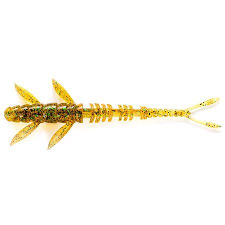 Flit 4" (7pcs.), #036 - Caramel/Green & Black