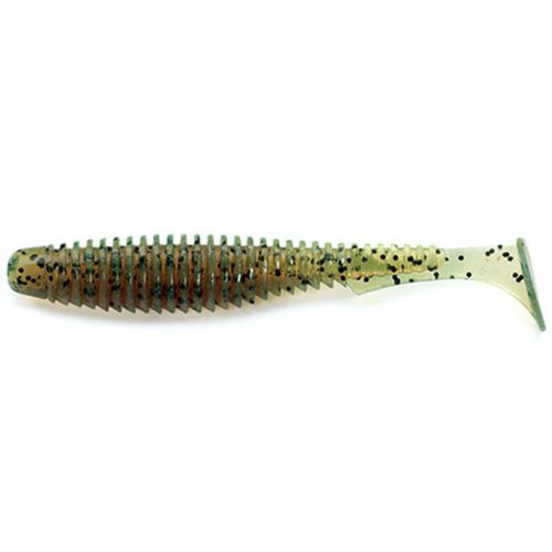 U-Shad 2.5" (9pcs.), #017 - Motor Oil Pepper