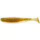 FISHUP U-Shad 3" (9pcs.), #036 - Caramel/Green & Black