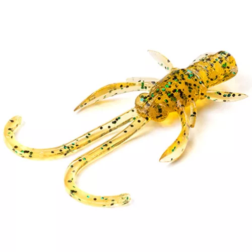 FISHUP Baffi Fly 1.5" (10pcs.), #036 - Caramel/Green & Black