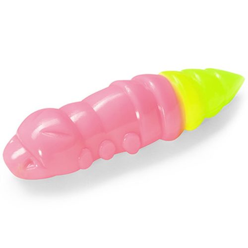 Pupa 1.2" (10pcs.), #133 - Bubble Gum/Hot Chartreuse