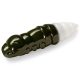 FISHUP Pupa 1.2" (10pcs.), #140 - Dark Olive/White