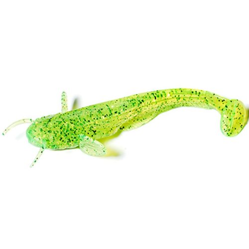 Catfish 2" (10pcs.), #026 - Flo Chartreuse/Green