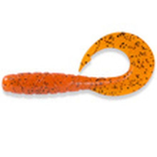 Mighty Grub 3.5" (7pcs.), #049 - Orange Pumpkin/Black