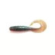 FISHUP Mighty Grub 3.5" (7pcs.), #019 - Motor Oil/Red
