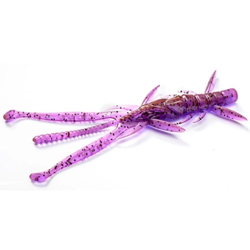 Shrimp 3" (9pcs.), #016 - Lox/Green & Black