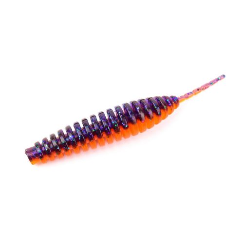 FISHUP Tanta 3" (6pcs.), #207 - Dark Violet/Orange