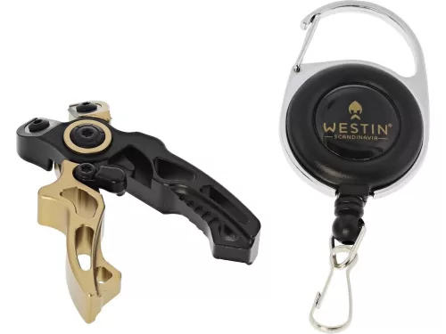 WESTIN Micro Line Cutter + Pin On Reel  S 2,5"/6,3cm  Black Sand