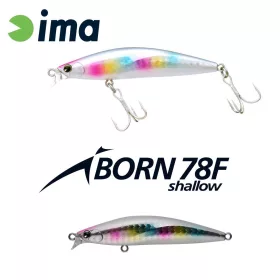IMA IBORN 78F SHALLOW 78mm 8.5gr 005 Cotton Candy