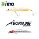 IMA IBORN 98F SHALLOW 98mm 13gr 001 Red Head
