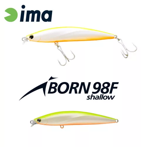 IMA IBORN 98F SHALLOW 98mm 13gr 002 Chart Back Pearl