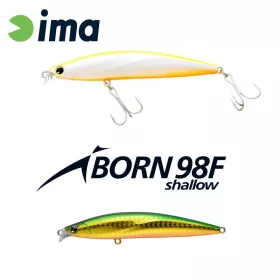 IMA IBORN 98F SHALLOW 98mm 13gr 008 Green Gold