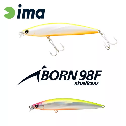 IMA IBORN 98F SHALLOW 98mm 13gr 012 Cream Chart