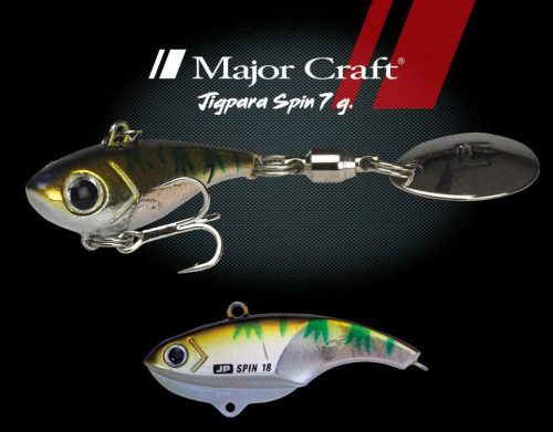 MAJOR CRAFT JIGPARA SPIN FW 2.7cm 7gr #001 Oikawa