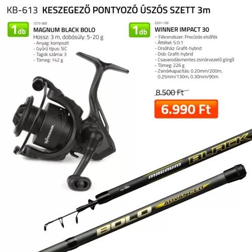 Nevis Keszegező pontyozó úszós szett 3m  1273-300+ 2251-130