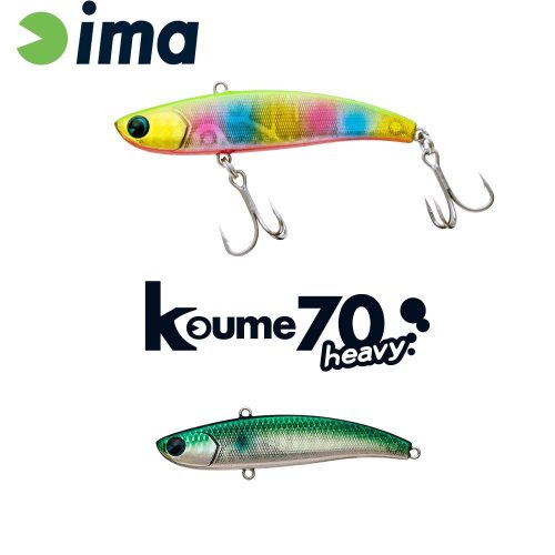 IMA KOUME VIBRATION 70 HEAVY 70mm 18gr 120 Gold Mullet