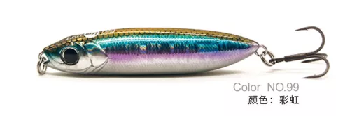 LUREFANS LAMDOU  - Sinking 12g/60mm, 99-es "Shiner" színkód