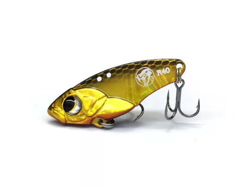 LUREFANS R40 - Sinking 7,5g/40mm, 10-es "Black & Gold" színkód