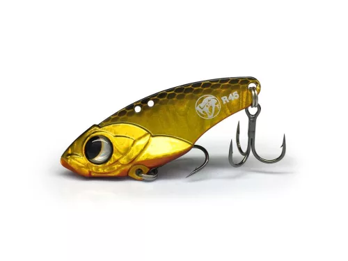 LUREFANS R45 - Sinking 10g/45mm, 10-es "Black & Gold" színkód