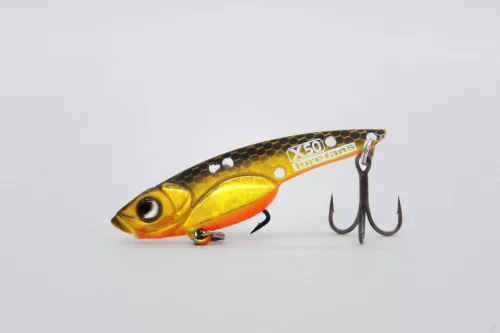 LUREFANS X50 - Sinking 7,5g/50mm, 10-es "Black & Gold" színkód