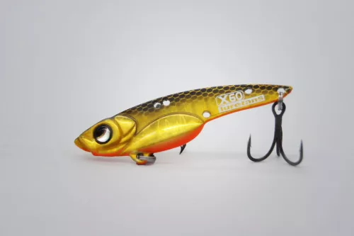 LUREFANS X60 - Sinking 13,5g/60mm, 10-es "Black & Gold" színkód