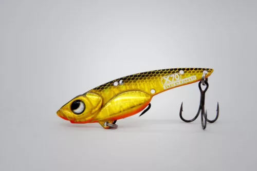 LUREFANS X70 - Sinking 19,5g/70mm, 10-es "Black & Gold" színkód