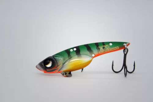 LUREFANS X70 - Sinking 19,5g/70mm, 41-es "Perch" színkód