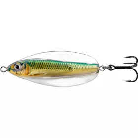 LIVETARGET ERRATIC SHINER SPOON GOLD/GREEN70 MM 21 G