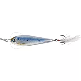 LIVETARGET FLUTTER SHAD JIGGING SPOON SILVER/BLUE50 MM 11 G