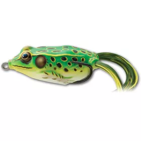   LIVETARGET FROG WALKING BAIT FLOROSCENT GREEN/YELLOW 55 MM 18 G