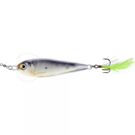 LIVETARGET FLUTTER SHAD GLOW/BLACK  70MG 28G