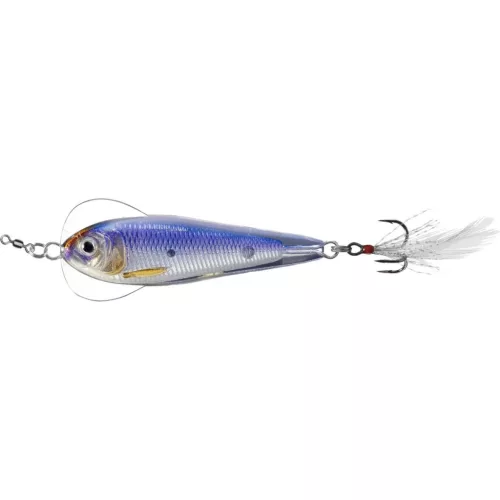 LIVETARGET FLUTTER SHAD SILVER/VIOLET  70MG 28G