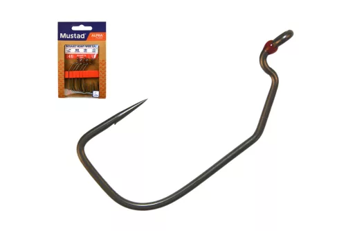 MUSTAD ASSAULT HEAVY WIDE GAP, 6/0 4DB/CSOMAG