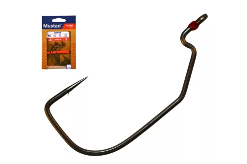 MUSTAD ASSAULT WIDE GAP, 2/0 6DB/CSOMAG