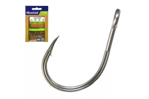 MUSTAD KAIJU SINGLE RING TITAN STEEL 7/0 3DB/CS