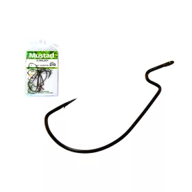 MUSTAD LIGHT WIRE SOFT PLASTIC HOOK 2/0 7DB/CSOMAG