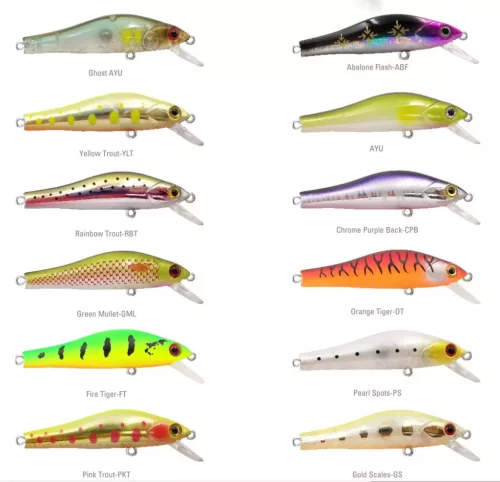 MUSTAD SCURRY MINNOW 55S YELLO