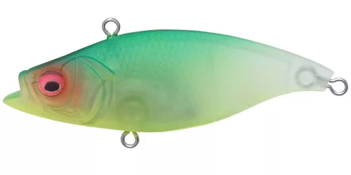 MEGABASS CUTVIB 55 HW 55mm 10gr SEETHROUGH MAT LIME