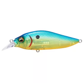   MEGABASS FLAP SLAP LBO 77mm 12.2gr SEETHROUGH BLUE BACK CHART
