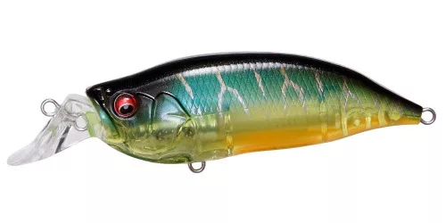 MEGABASS IXI SHAD TYPE-R 57mm 7.0gr CLEAR HOT TIGER