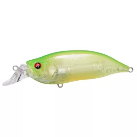 MEGABASS IXI SHAD TYPE-R 57mm 7.0gr CLEAR LIME CHART