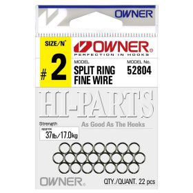Owner Split Ring Fine Wire #2