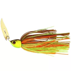   WESTIN BladeBite V2 Tungsten Bladed Jig  21g  Sinking Brown Chartreuse