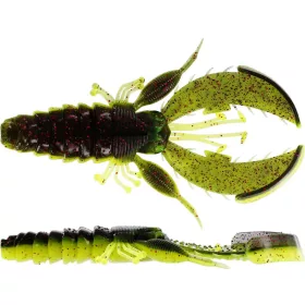 WESTIN CreCraw Creaturebait 8,5cm 7g Black/Chartreuse 5pcs