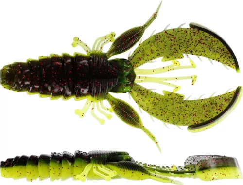 WESTIN CreCraw Creaturebait 8,5cm 7g Black/Chartreuse 5pcs