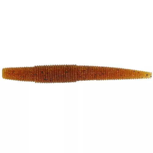 WESTIN Ned Worm Curl 9cm 5g Motoroil Pepper 6pcs