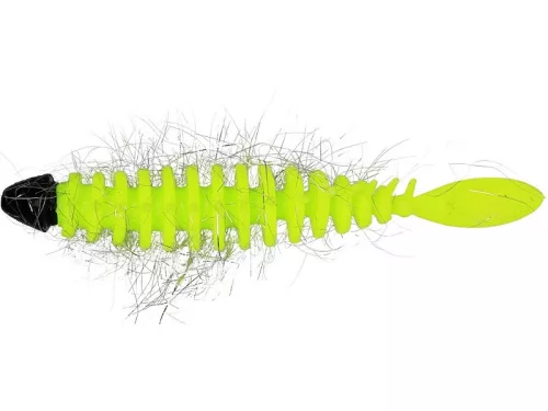 WESTIN NEEDLE BUG 6,5CM BLACK/CHARTREUSE 5PCS  GARLIC/CHEESE