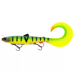  WESTIN BullTeez Curltail Inline 33cm 230g Sinking Tiger Perch 1pc
