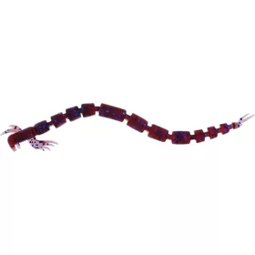 WESTIN BloodTeez Worm 7,5cm 1g Indigo UV Red 6db/csomag