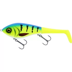   WESTIN Swim Tail Hybrid 12cm 68g Sinking Striped Bluegrass / 1 body 2 tails